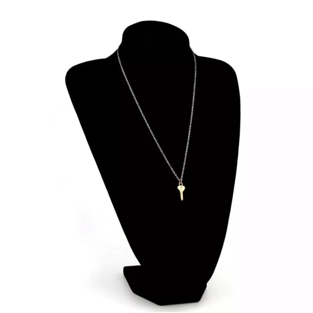 2Pcs European Sliver Plated Key Pendant Necklaces - Picture 4 of 6